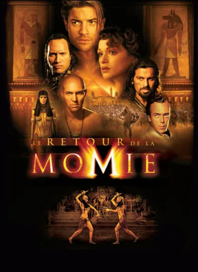Quelle actrice est à l'affiche du film "Le Retour de la Momie" ?