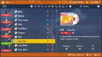 Après avoir battu Laïm quelle CT remportes-tu ?