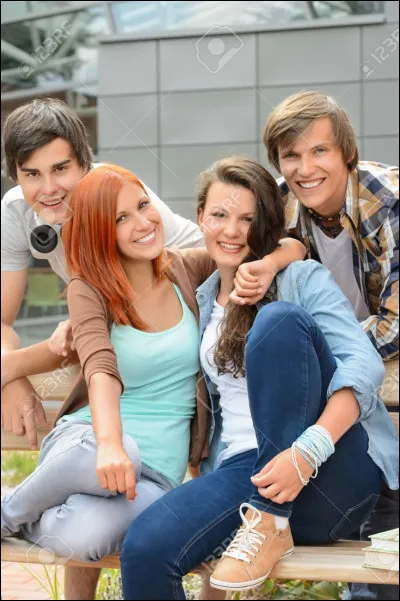 Dans ton groupe, tu es :