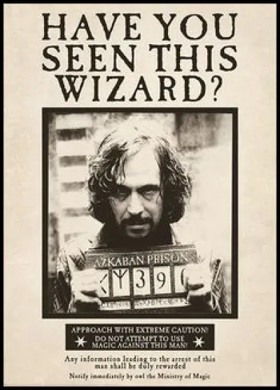 Combien d'années Sirius a-t-il été enfermé à Azkaban ?