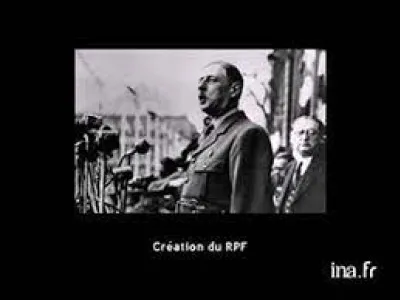 Ce 14 avril, le général de Gaulle lance sa propre formation politique en créant le Rassemblement du peuple français (RPF) : c'était en ...