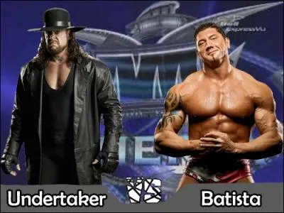 Dans un match de WM 23 , l'Undertaker a battu Batista avec quelle prise ?