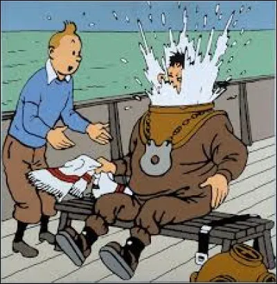 Quel est le nom du bateau dans "Le Trésor de Rackham le Rouge" ?