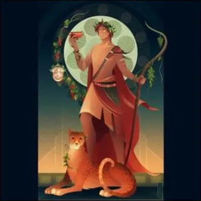 Dans quelle partie du corps de son père Dionysos est-il cousu avant sa naissance ?