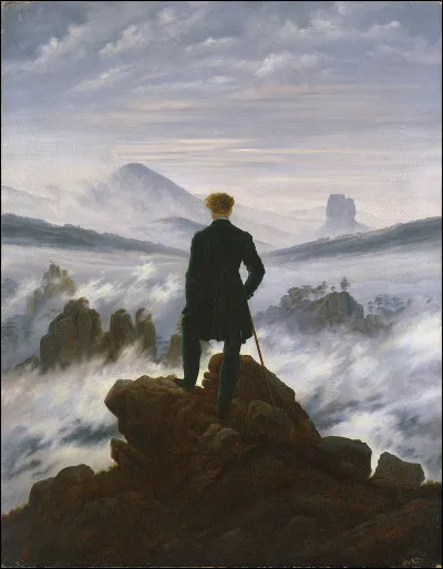 Ce tableau de l'artiste allemand Caspar David Friedrich est considéré comme l'une des uvres les plus représentatives du mouvement...