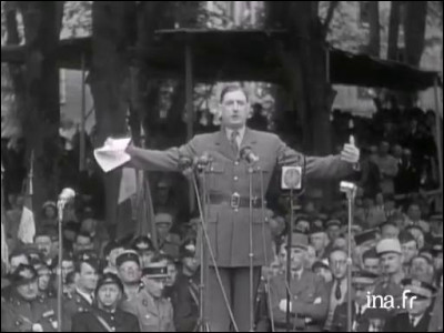 Ce 16 juin, le général de Gaulle prononce le "discours de Bayeux" dans lequel il énonce sa conception du pouvoir : c'était en ...