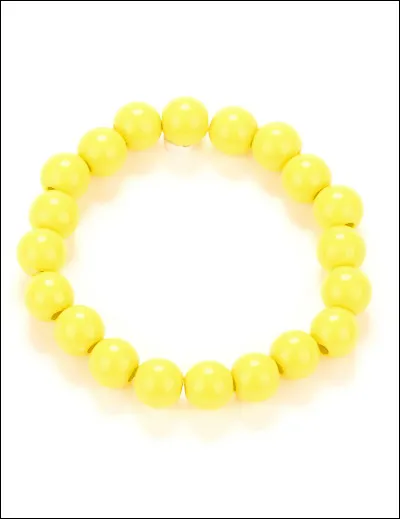 De quelle couleur est ce bracelet ?