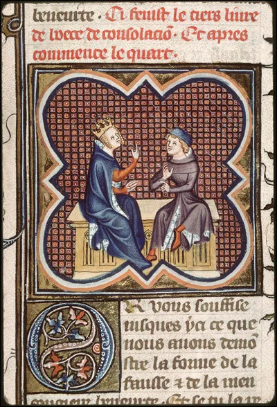 VIe s. > Anicius Manlius Severinus Boethius (dit Boèce) fut un écrivain, poète et philosophe : l'histoire le retient comme l'une des premières victimes de ses opinions politiques. À quel empereur romain était-il apparenté ?