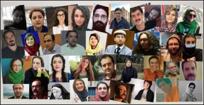 Cela se passe maintenant > Écrivains, poètes, journalistes, scénaristes, etc... La quarantaine de personnes ci-dessus est emprisonnée (depuis septembre-octobre 2022) : leur sort est complètement incertain. Dans quel pays ?