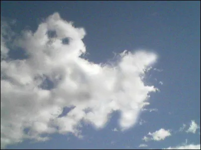 Les nuages les plus chargés de pluie sont les gros cunnilingus !