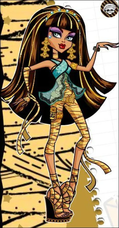 Quel est le nom de cette Monster High ?