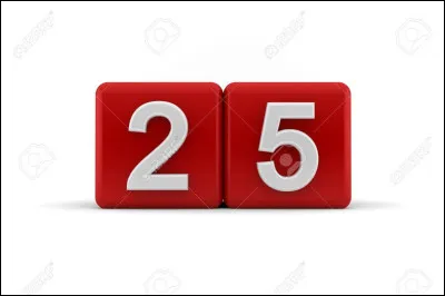 Et on termine en simplicité sur les diviseurs et multiples : 
Le nombres 25 a pour diviseurs :