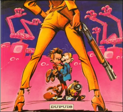 Quel est le titre de cet album de "Spirou et Fantasio" ?