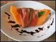 Quel est ce plat composé de melon et de jambon cru ?