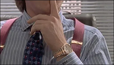 À qui appartient cette montre dans ce film de 2000 ? Donnez-moi le nom de l'acteur.