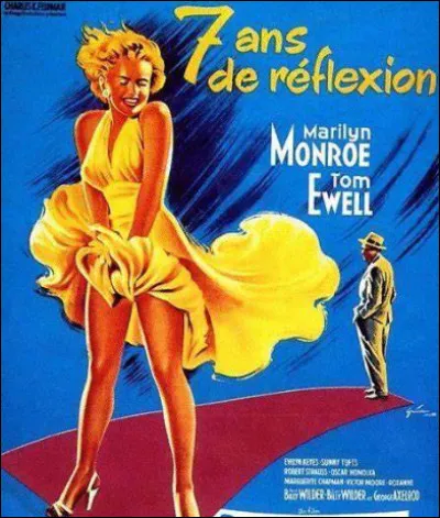 Qui est l'actrice principale de ce film de Billy Wilder, ''Sept Ans de réflexion'' ?