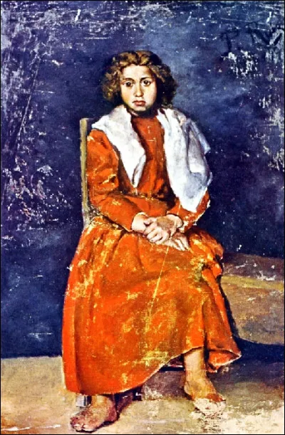 Qui a peint "La Fillette aux pieds nus" ?