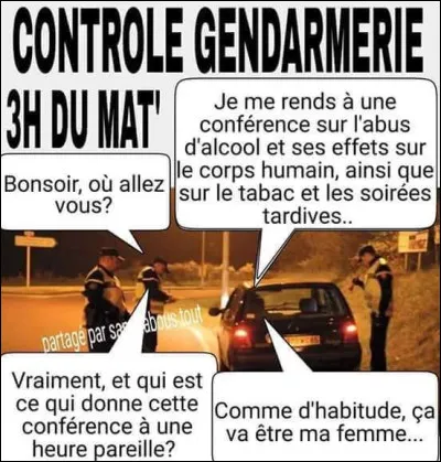 Identifiez cette perle de la gendarmerie !