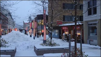 Cette ville de Finlande de 63 000 habitants, situ&eacute;e quasiment sur le cercle polaire, &agrave; une latitude de 66&deg;3, est la capitale de la Laponie finlandaise :