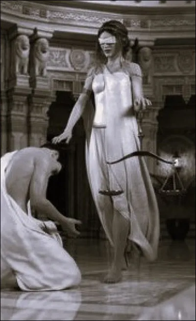 Cette déesse est la personnification de la loi, de l'ordre et de la justice divine. Qui est-elle ?