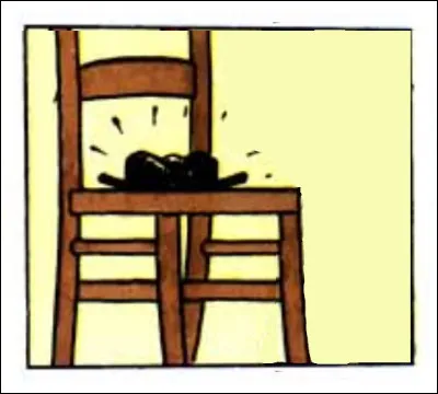 On se demande bien qui porte ce genre de galurin... En tout cas, dans cet état, ce ne peut être que dans...