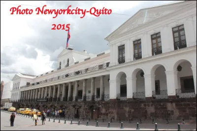Quel est ce monument de Quito, résidence officielle du président de la République d'Équateur ?