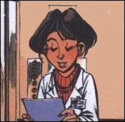 Quel est le nom de cette femme présente dans "Spirou et Fantasio" ?
