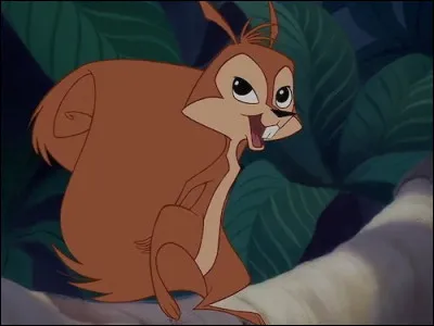Quel est le nom de ce petit écureuil dans le film d'animation Disney "Kuzco, l'empereur mégalo" ?