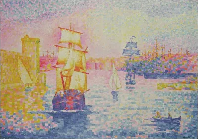 Qui a représenté "Le Port de Marseille" ?