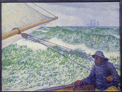 Qui a peint "L'Homme à la barre" ?