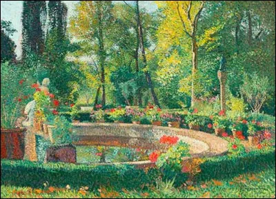 Qui a peint "Le Grand Bassin de Marqueyrolles" ?