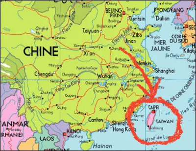 Quelle ville n'est pas située en République populaire de Chine ?