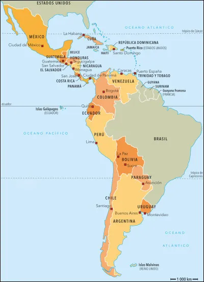 Quel pays ne fait pas partie de l'Amérique du Sud ?