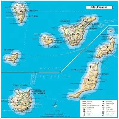 Quelle île ne fait pas partie de l'archipel des Canaries ?