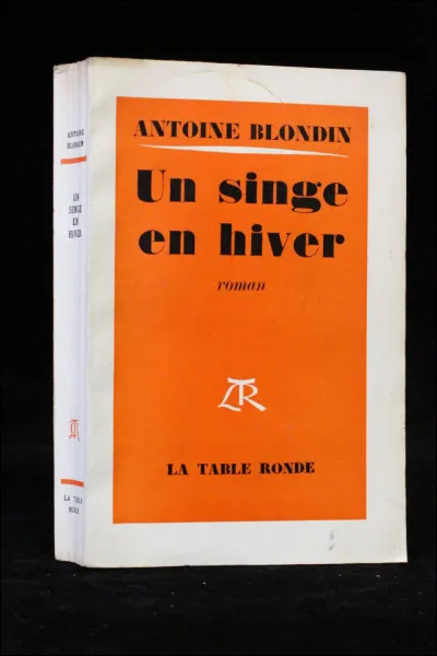 Quel acteur accompagne Jean Gabin dans le long-métrage "Un singe en hiver" ?