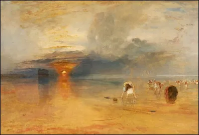 Quel peintre britannique fut surnommé "le peintre des lumières", dont je vous laisse admirer la toile ?