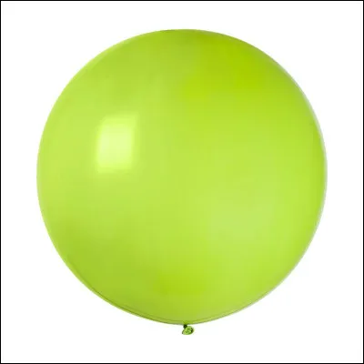 Quelle est la couleur de ce ballon ?