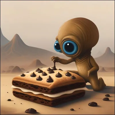 Comment s'appelle cette pâtisserie que l'on mange autour d'un feu ?