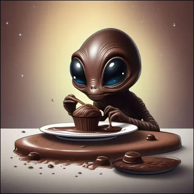 En quelle matière est fait cet alien ?