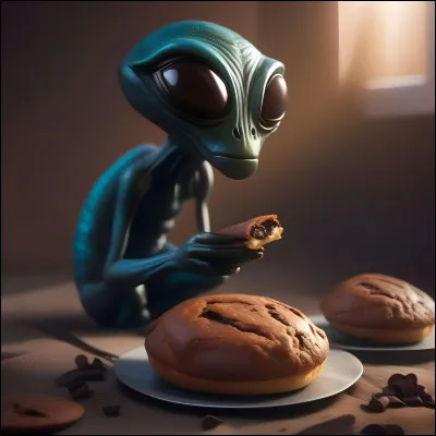 Que mange cet alien ?
