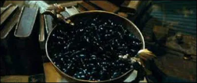 Par quoi Harry se fait-il attaquer dans le bureau de Dumbledore ?