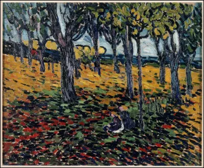 Qui a peint "La châtaigneraie à Chatou" ?