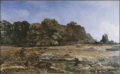 Qui a peint "Allée de châtaigniers à la Celle Saint Cloud" ?