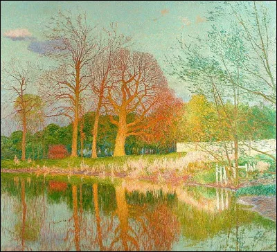 Qui a peint "Châtaignier au soleil du soir" ?