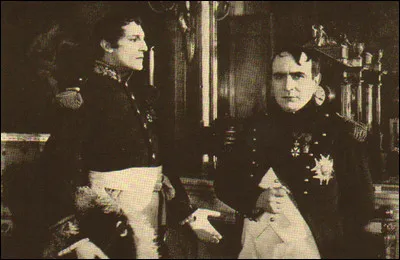 Cet acteur français, qu'on voit ici dans "Madame sans gêne" en 1924, a le plus souvent interprété le rôle de Napoléon Ier au cinéma, en tout dix fois, de 1921 à 1953 : c'est ...