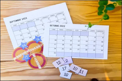 Quel jour se rapproche le plus de ta date d'anniversaire ?