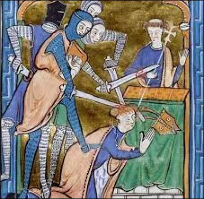 Le 29 décembre 1170, en Angleterre, Thomas Becket, archevêque de Cantorbéry, est assassiné par quatre chevaliers partisans du roi : de quel roi s'agit-il ?
