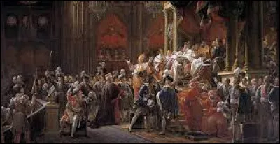 Ce 29 mai, le roi Charles X est sacré à Reims dans un cérémonial d'Ancien Régime : c'était en ...