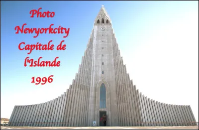 Quelle est cette ville en R, capitale et plus grande ville d'Islande, célèbre pour son église Hallgrimskirkja de 1945 à l'architecture expressionniste ?