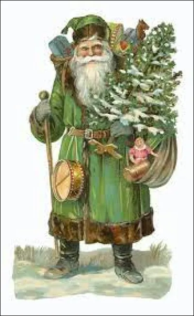 Doù vient le nom Santa Claus, le nom anglais du père Noël aux États-Unis depuis le XIXᵉ siècle ?